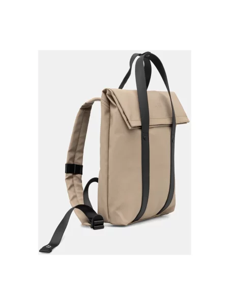 Rains plecak 2 Way Tote Backpack Mini duży gładki beżowy