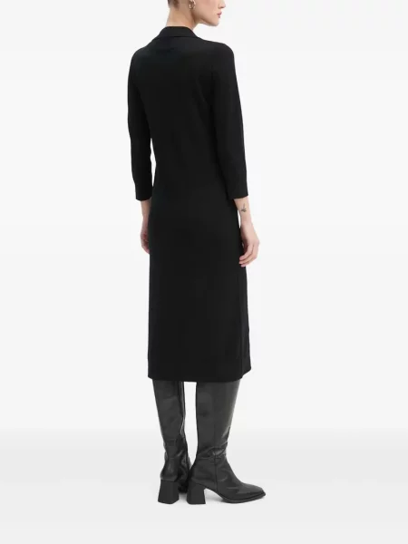 Rochie midi Iceberg până la genunchi de costum negru