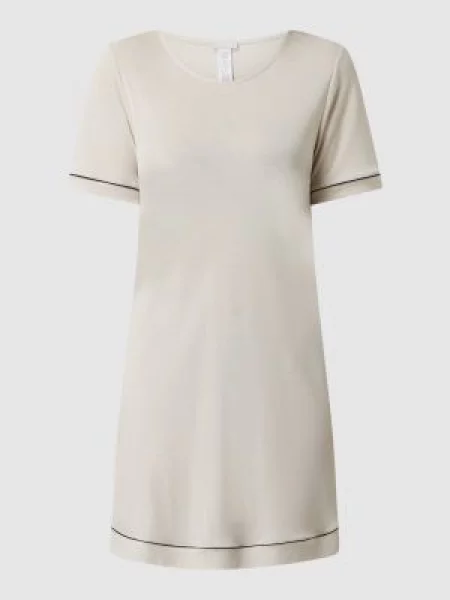 Koszula nocna z lyocellu model ‘Natural Comfort’ Hanro beżowa