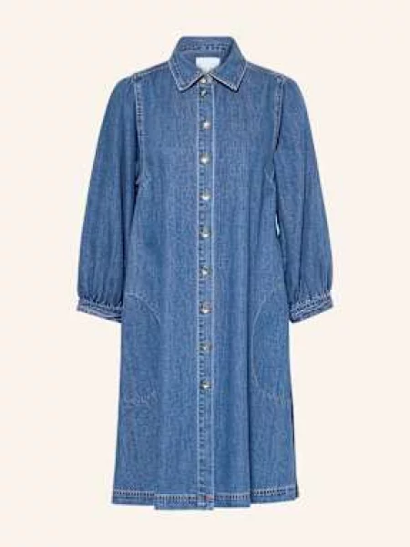 Part Two Sukienka Jeansowa Eleinarpw blau niebieska