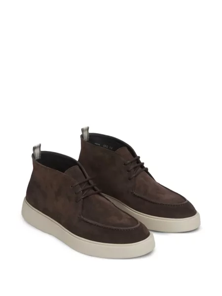 Fűzős szarvasbőr sneaker Officine Creative barna