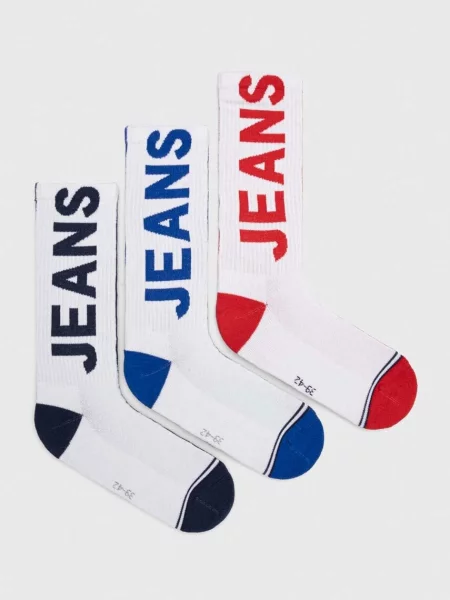 Čarape Tommy Jeans bijela