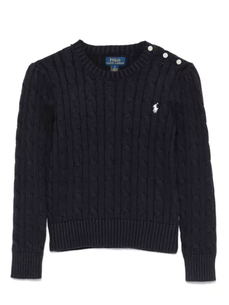 Koszulka polo dziecięca Polo Ralph Lauren niebieska