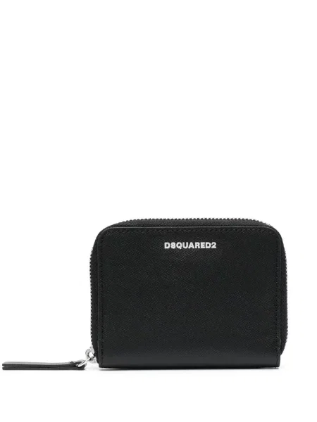 Portofel Dsquared2 cu autograf negru