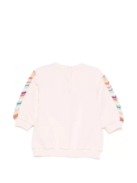 Bluza dziecięca Missoni różowa