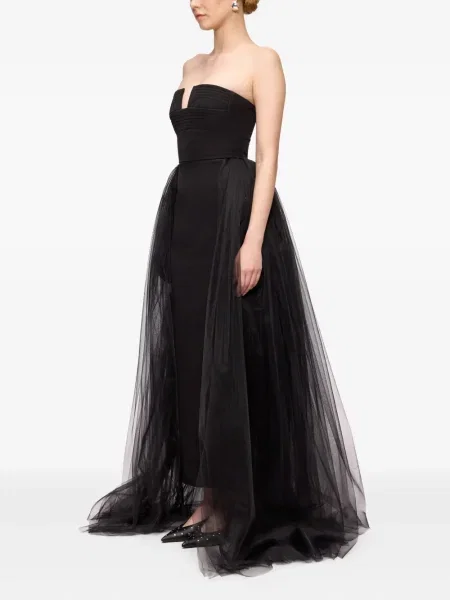 Rochie V:pm Atelier din tul de costum negru