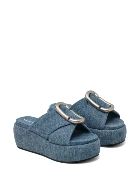 Sandale Marc Jacobs cu platformă albastru