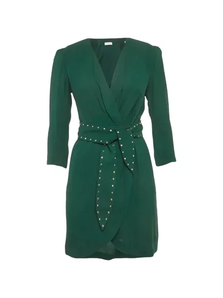 Lung rochie mini Sandro verde