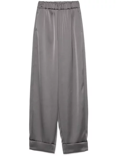 Pantaloni Blanca Vita din satin gri
