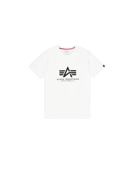 ALPHA INDUSTRIES Tricou negru alb