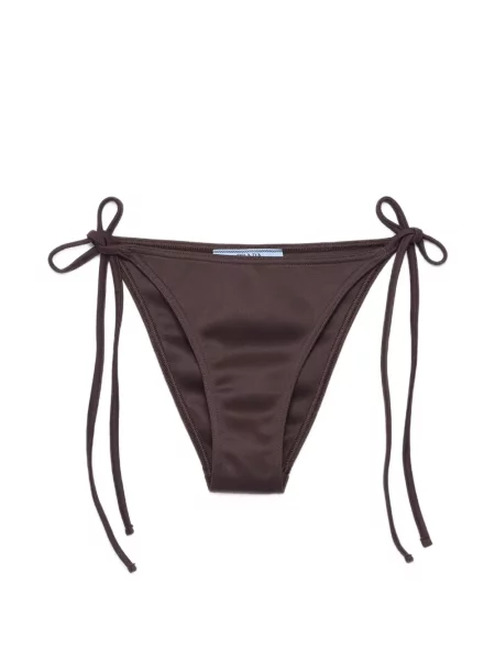 Pletene bikini Prada smeđa