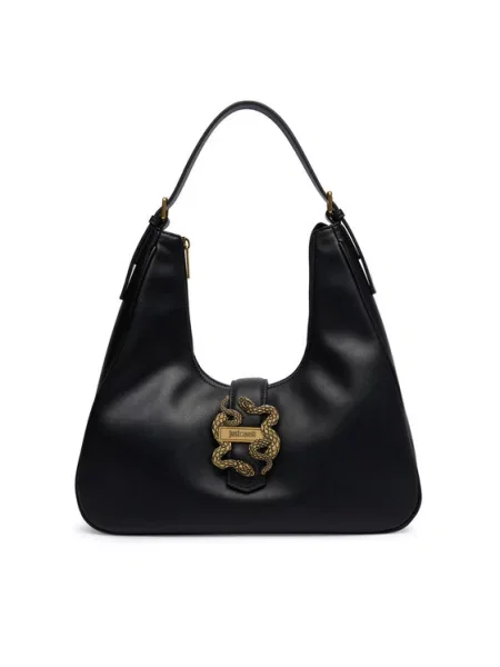 Just Cavalli torebka hobo czarna