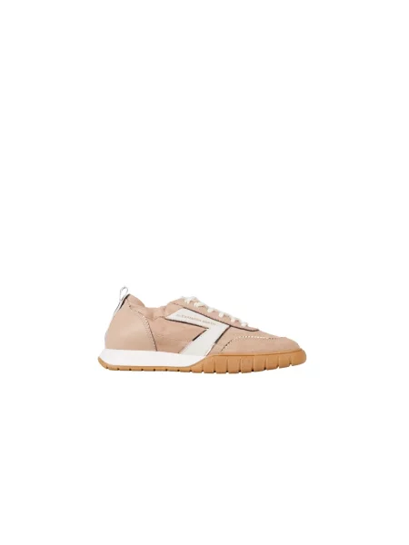 Sneakersy Alexander Smith skórzane beżowe