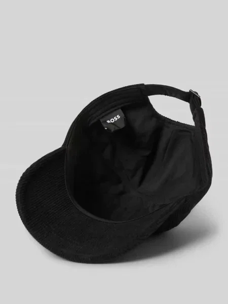 Czapka z daszkiem z wyhaftowanym logo model Zed-CO' Boss czarna