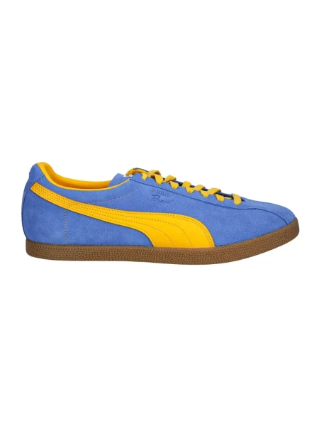 Sneakersy Puma zamszowe niebieskie