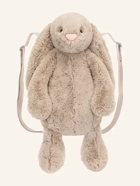 Jellycat Batoh Bashful Bunny S Ramenními Popruhy béžová