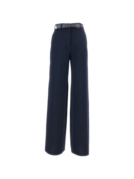 Pantaloni Max Mara albastru
