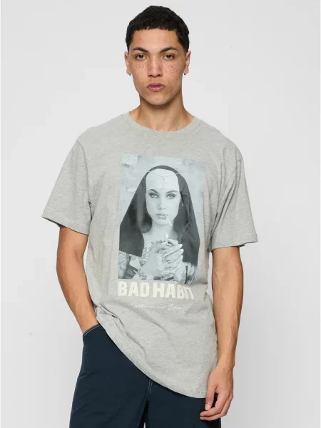 Tricou Mister Tee gri