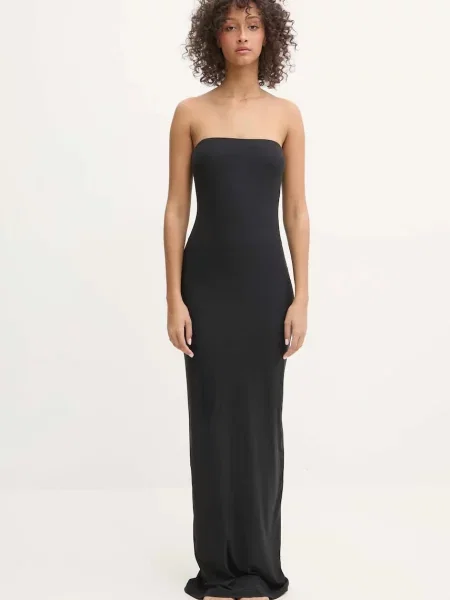 Obleka Guess EVELINE črna