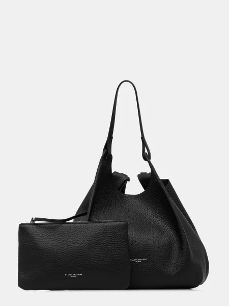 Кожаная сумочка Gianni Chiarini черная