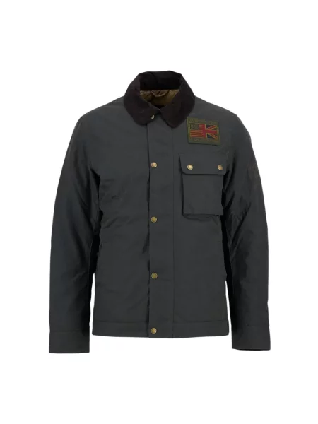 Woskowana kurtka Barbour zielona