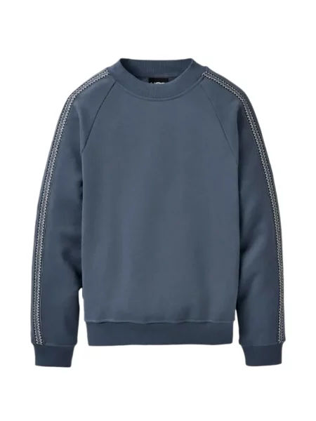 Hanorac crewneck Ugg cu decolteu rotund albastru