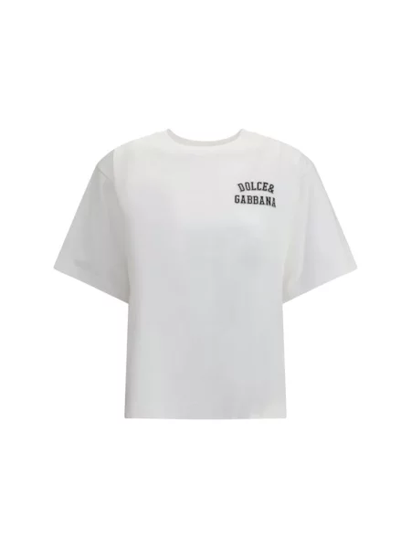 Koszulka Dolce And Gabbana z logo biała