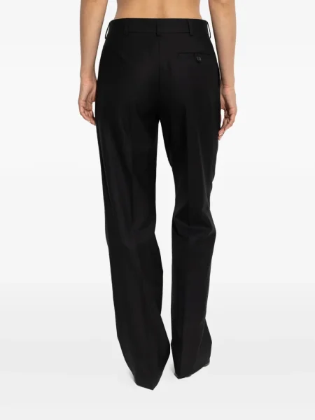 Pantaloni Moschino de lână negru