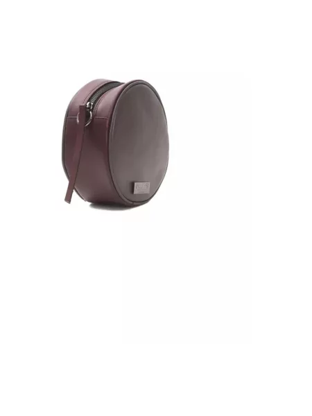 Torebka crossbody Pompei Donatella skórzana biznesowa brązowa