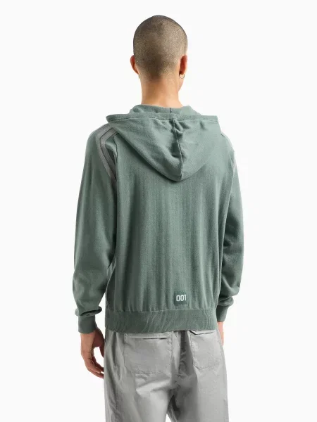 Худи Armani Exchange зеленое