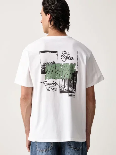 Levi's tričko RELAXED FIT TEE bílé