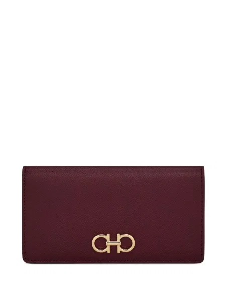 Novčanik Ferragamo sa kopčom ljubičasta