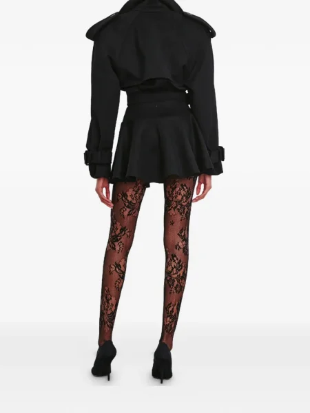 Fusta mini Wardrobe.nyc negru