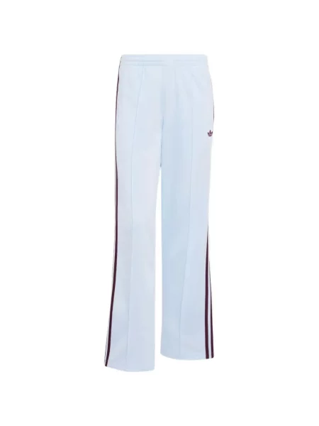 Pantaloni Adidas cu dungi alergare albastru