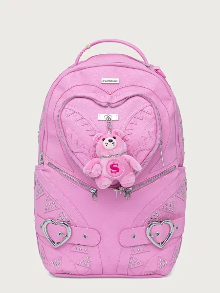 Sprayground plecak BABY BEAR BADDIE różowy