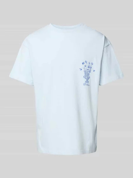 T-shirt z nadrukowanym motywem i logo model ‘VASO’ Blkvis
