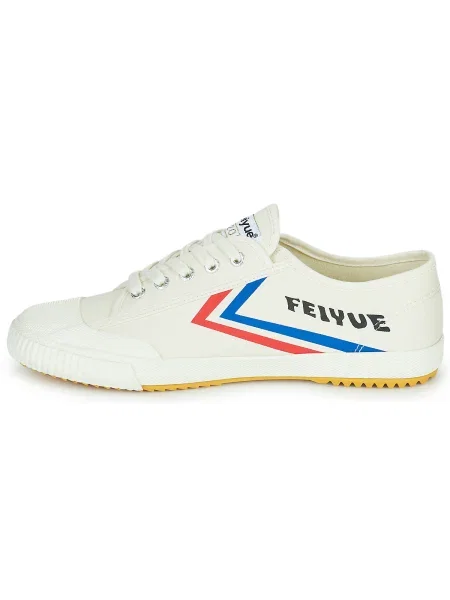 Pantofi Feiyue din canvas alb