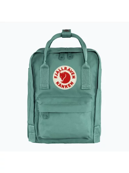 Fjallraven plecak Kånken Mini turkusowy mały wzorzysty zielony