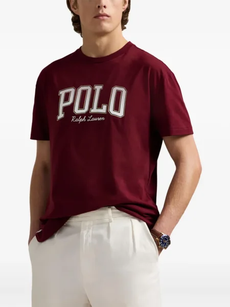 Manšestrové s límcem izolované polotričko Polo Ralph Lauren bílé
