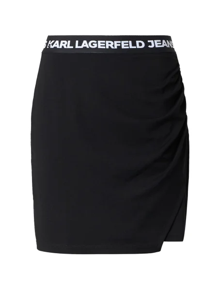 KARL LAGERFELD JEANS Krilo MILANO črna bela