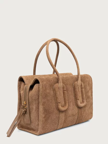 Замшевая сумка шоппер Marc Jacobs