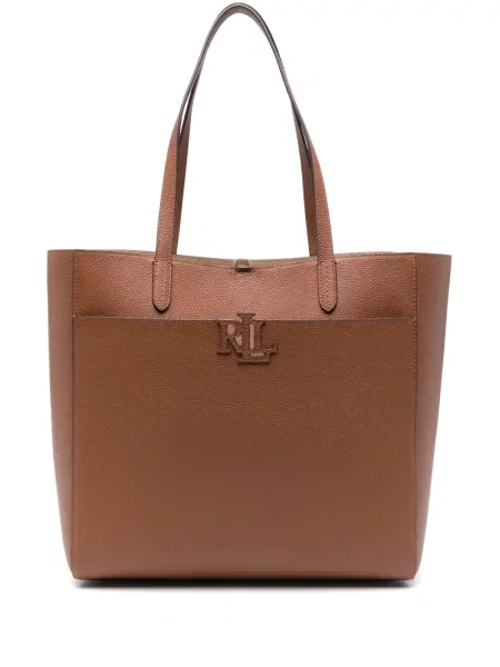 Geantă Lauren Ralph Lauren maro