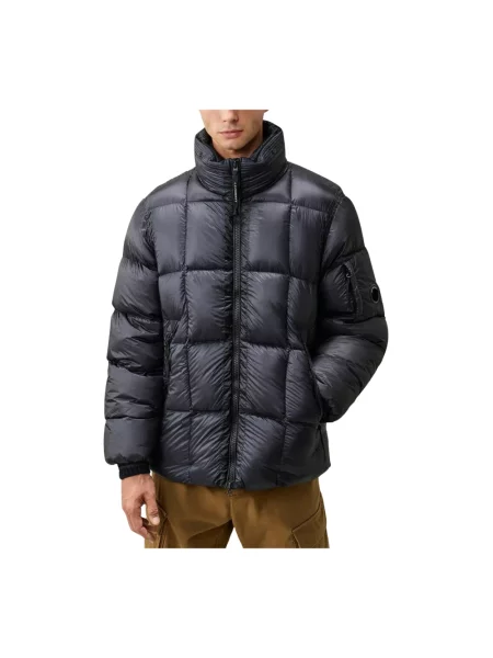 C.P. Company Kurtka Puchowa blau niebieska