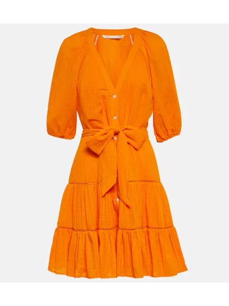Rochie Veronica Beard portocaliu