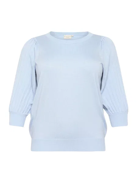 KAFFE CURVE Svetr Loni světlemodrá