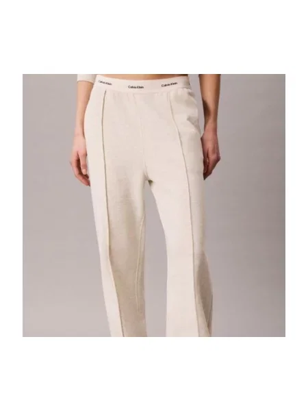 Calvin Klein Jeans Pantaloni trening Crem alb