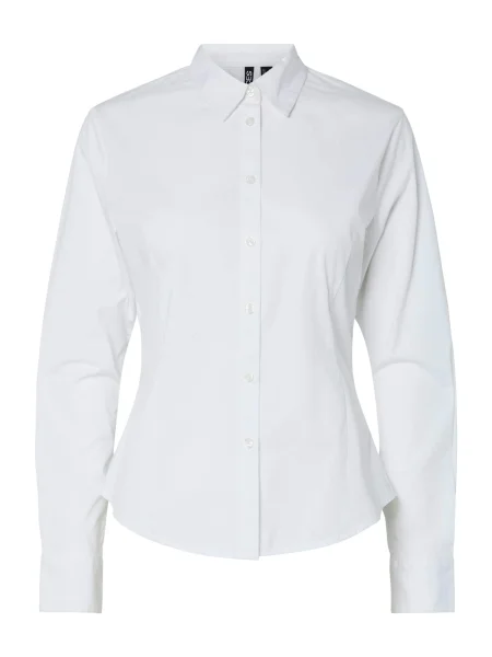 PIECES Bluză PCSussi' alb