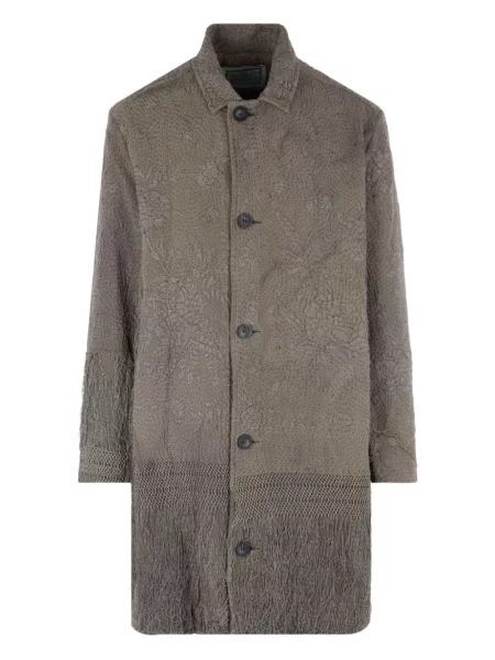 Palton By Walid cu broderie maro