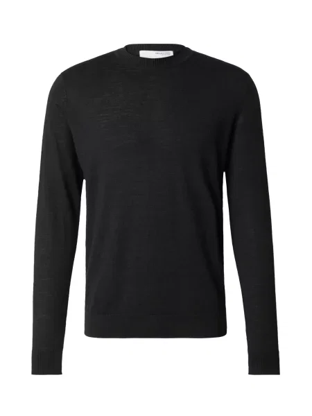 SELECTED HOMME Pulover SLHTOWN' negru