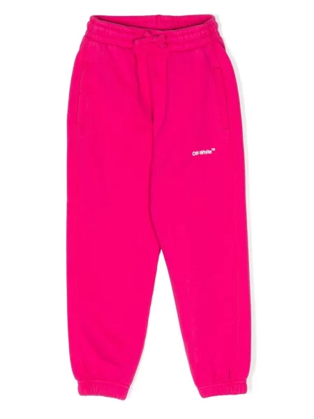 Spodnie dziecięce Off-white białe